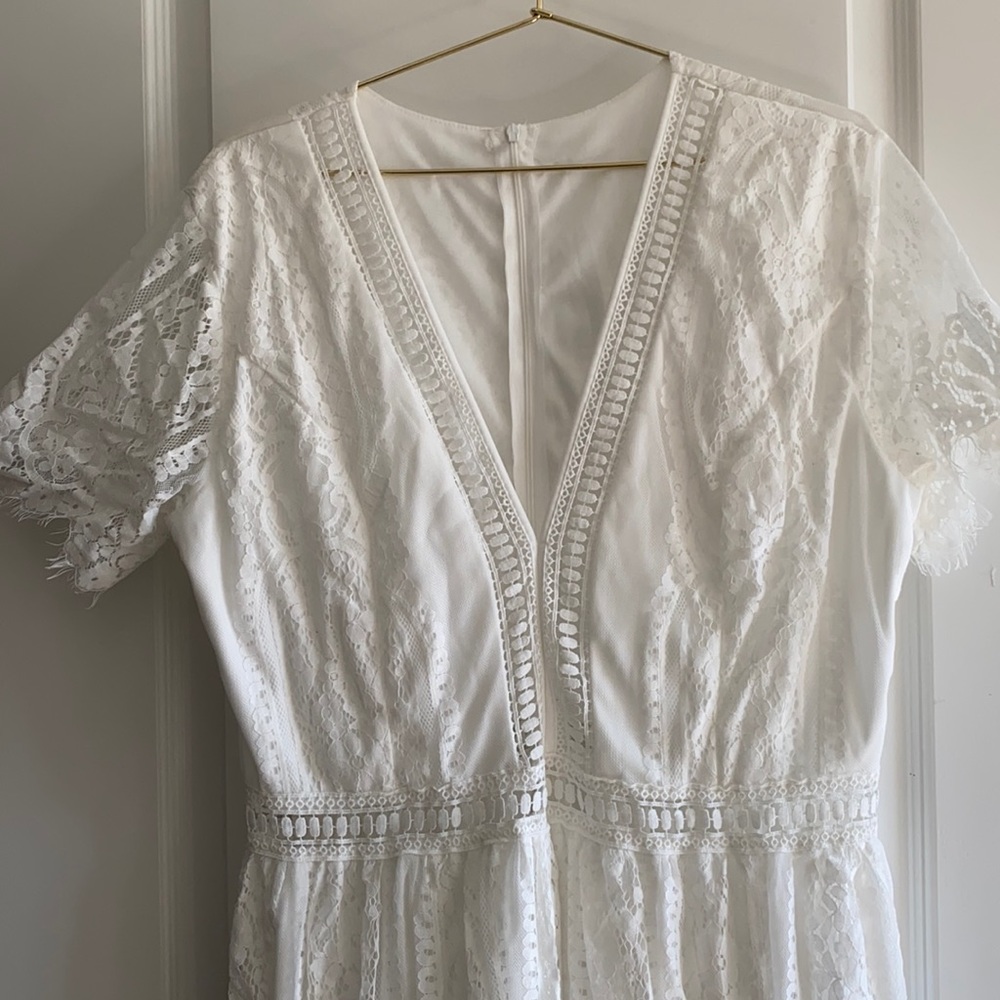 Beautiful Long white dress